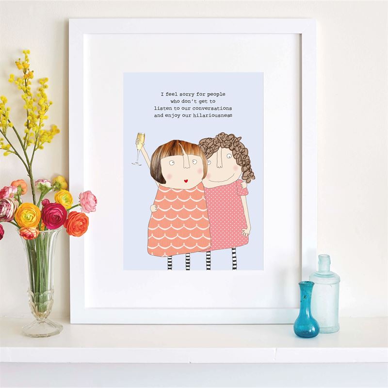 Rosie Made A Thing - Hilariousness - A4 Art Print