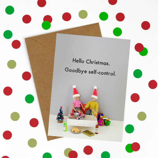 Goodbye Self Control Card