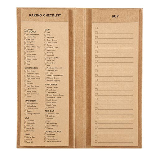 Baking Planner - Bakers Gonna Bake