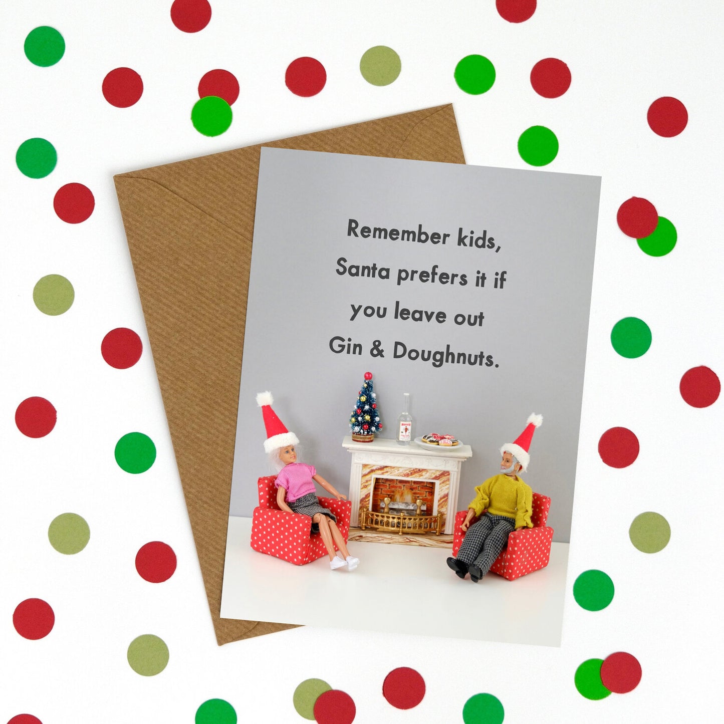 Gin & Doughnuts Card