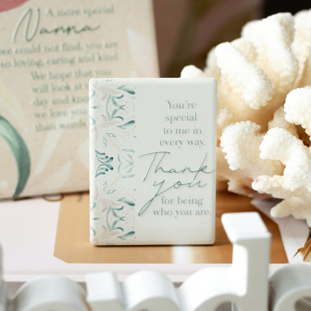 Modern Oasis Thank You Ceramic Magnet