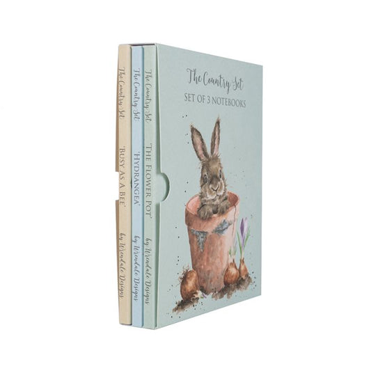 Wrendale Notebooks S/3 | Country Animals