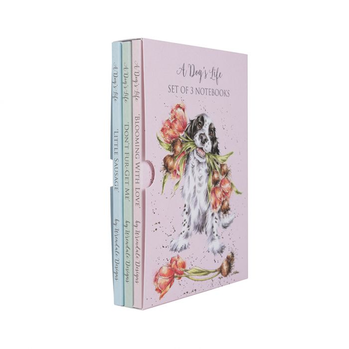 Wrendale Notebooks S/3 | A dog's life