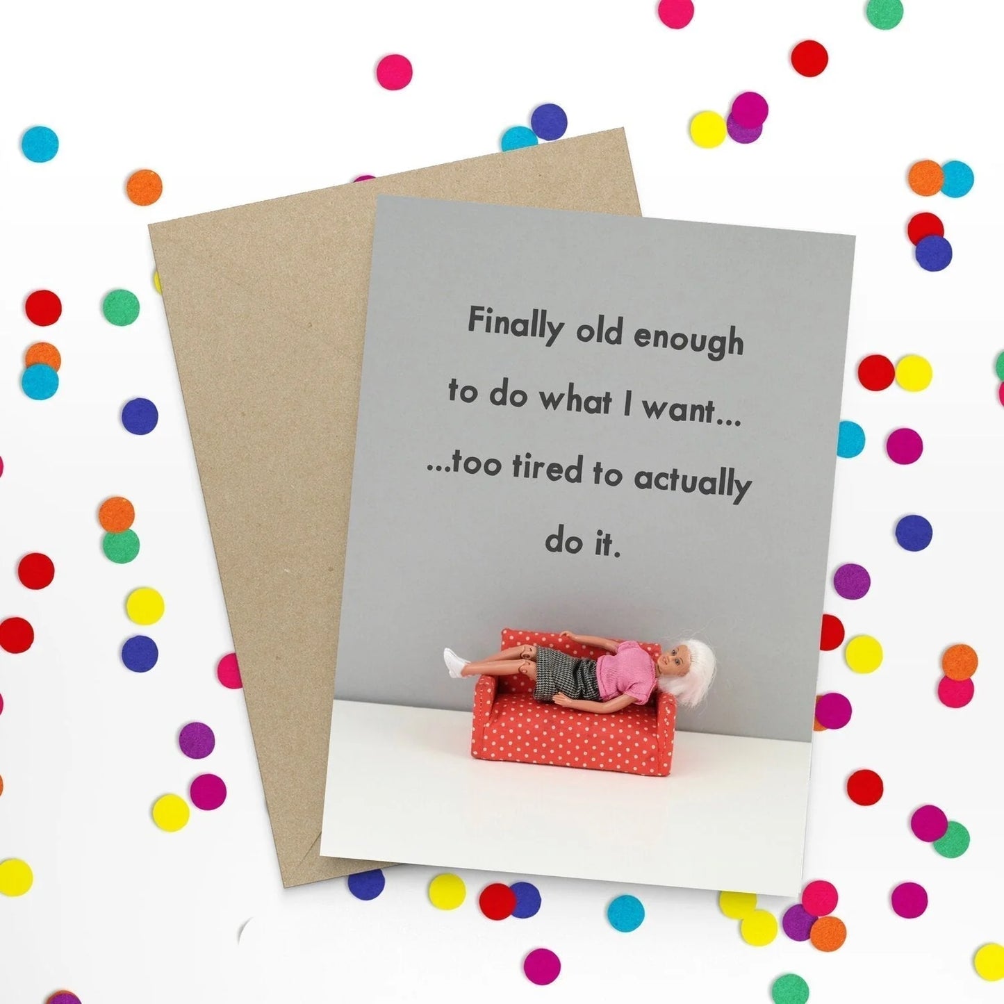 Humour Card | Old Enough