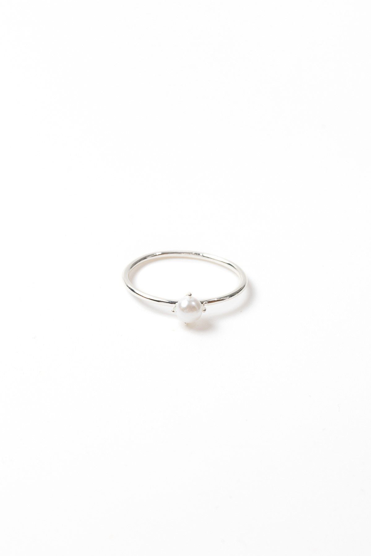 Pearl Silver Ring