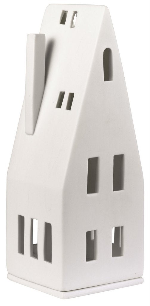 Räder - Pitched Roof - Porcelain Tealight House