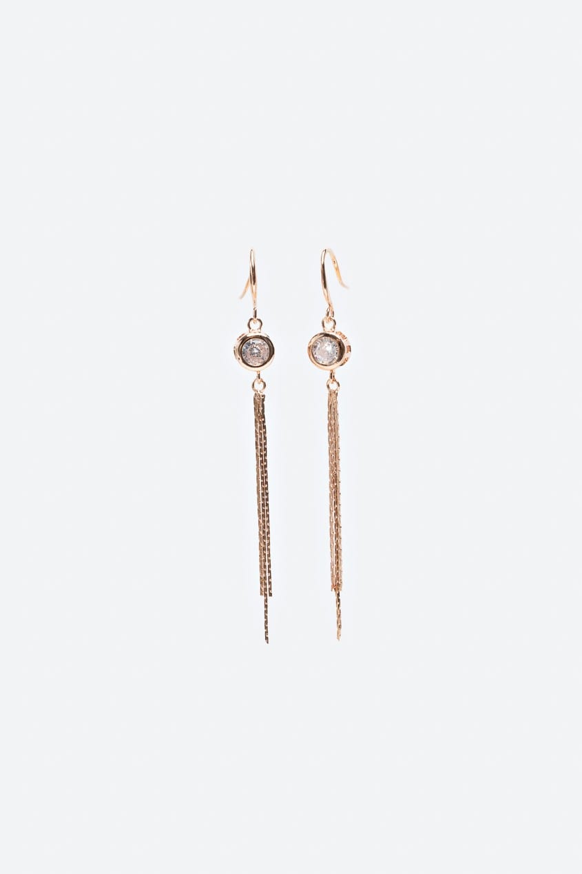 Quinn Earrings | Rose