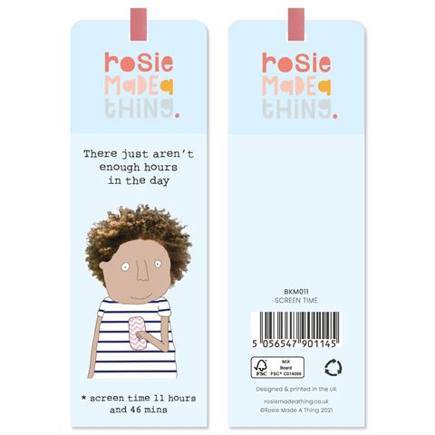 Rosie Book Mark | Screen Time