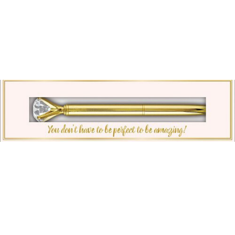 Boxed Gem Pen | Gold