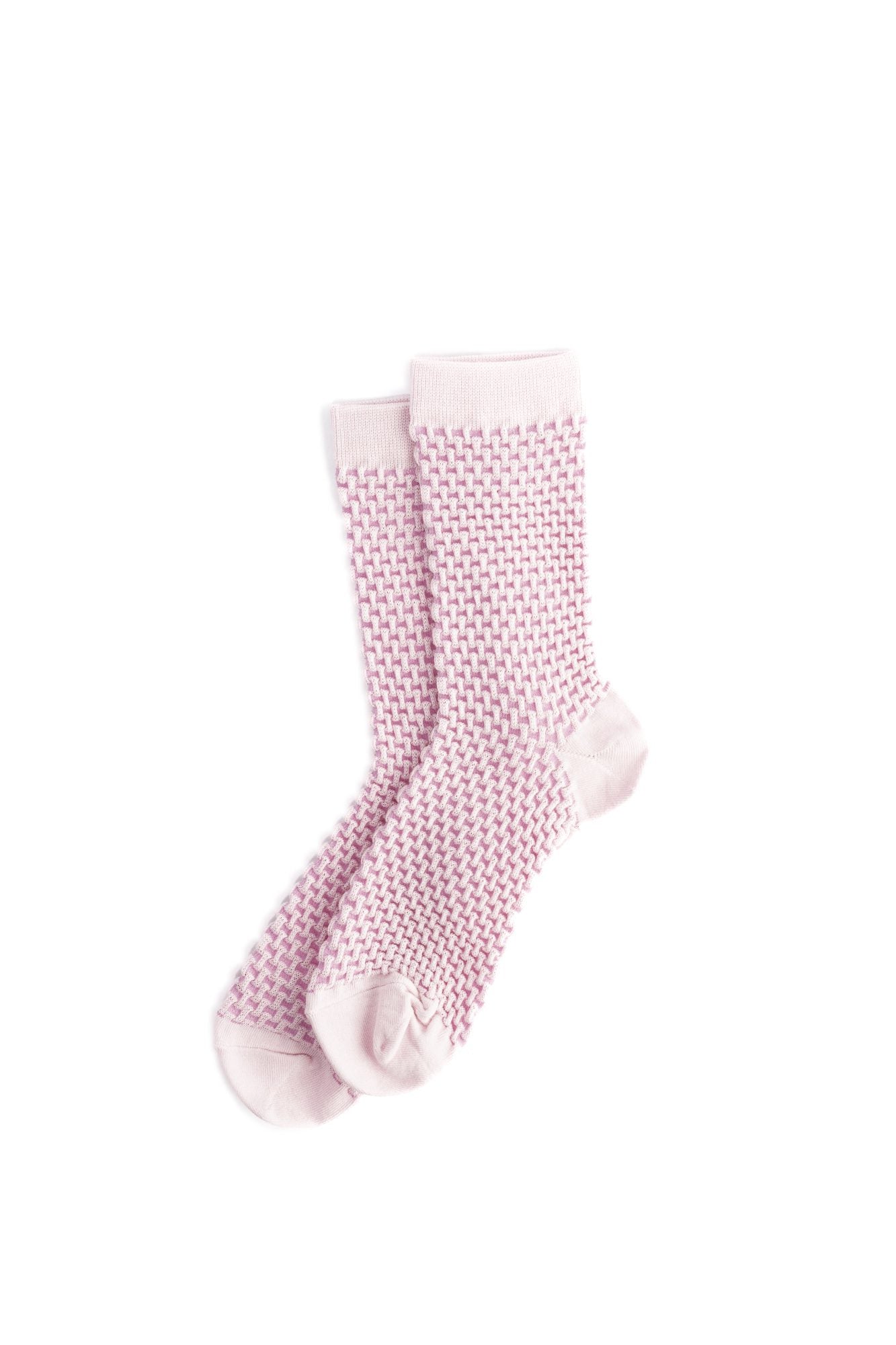 Square Pink Socks