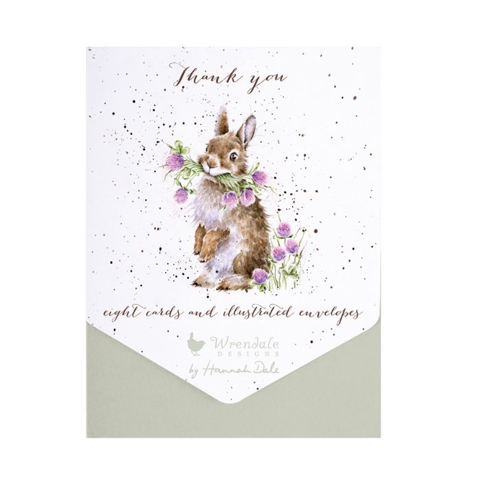 Wrendale Thank You Cards | Rabbit