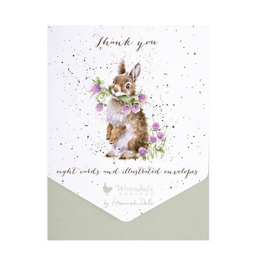 Wrendale Thank You Cards | Rabbit