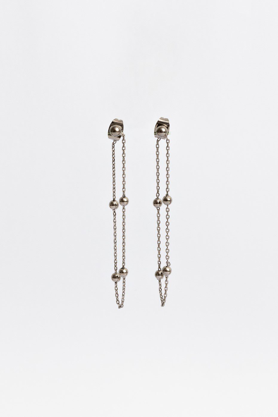 Stevie Gunmetal Earrings
