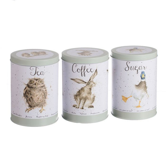 Wrendale | Coffee, Tea & Sugar Cannisters