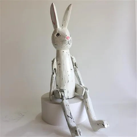 Vintage sales wooden rabbit