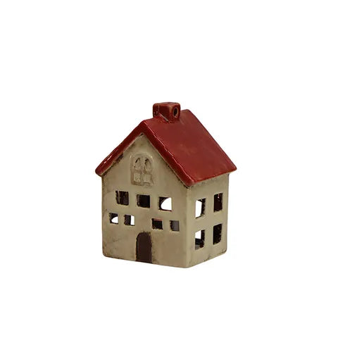 Alsace Tea Light Villa Red