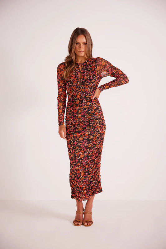 Sorrento Mesh Midi Dress