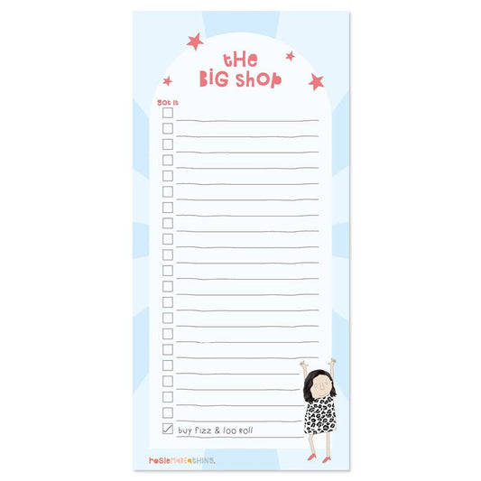Rosie Made a Thing - Big Shop - Slim List Pad