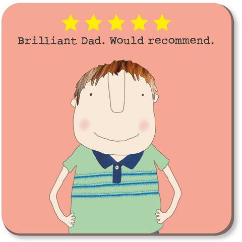 Rosie Made A Thing - Five Star Dad - Coaster