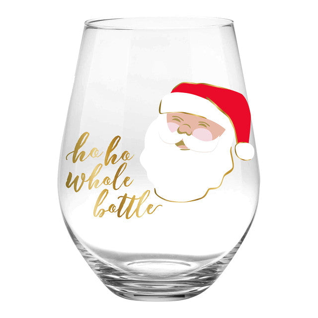 Jumbo Wine Glass - Ho Ho Whole Bottle