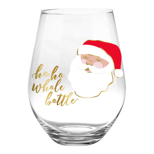 Jumbo Wine Glass - Ho Ho Whole Bottle