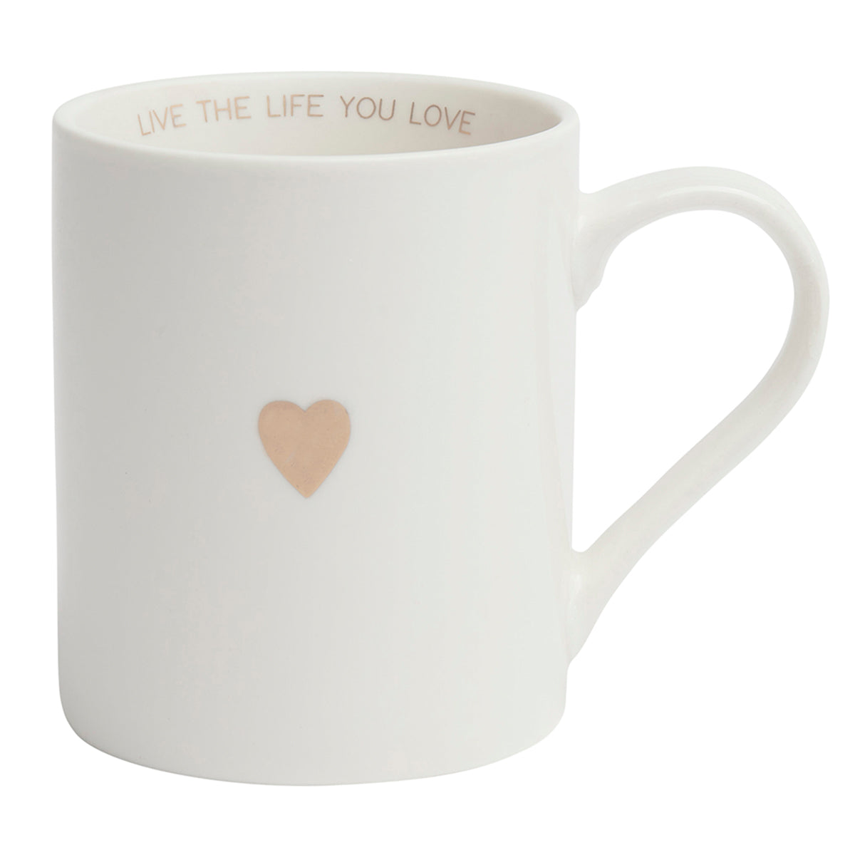 Lily Loves Heart Message Mug
