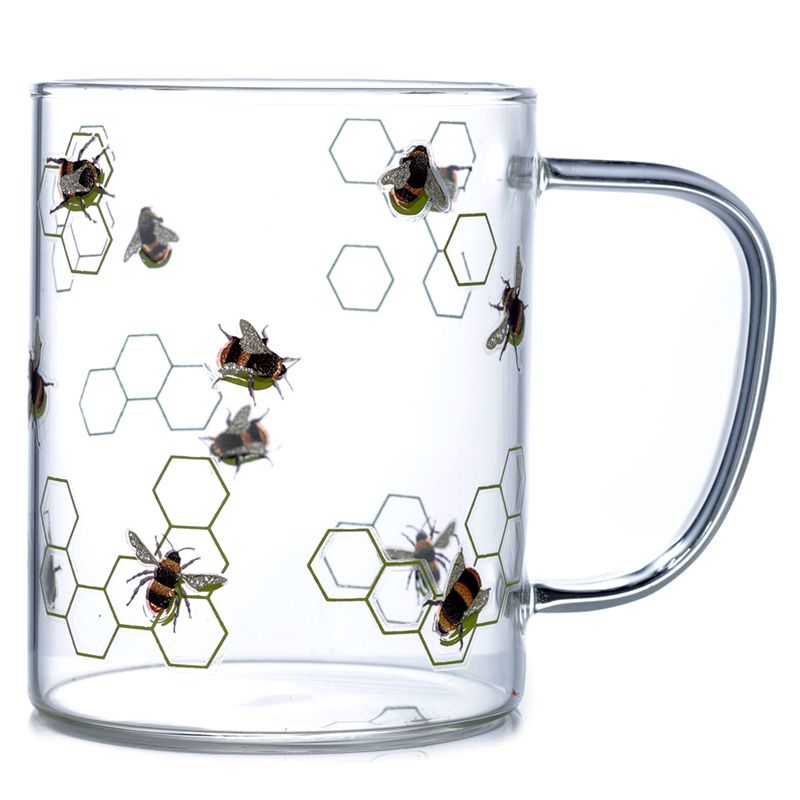 Bee Glass Mug