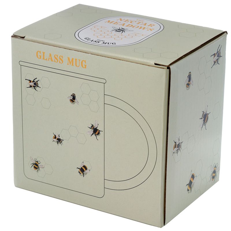 Bee Glass Mug
