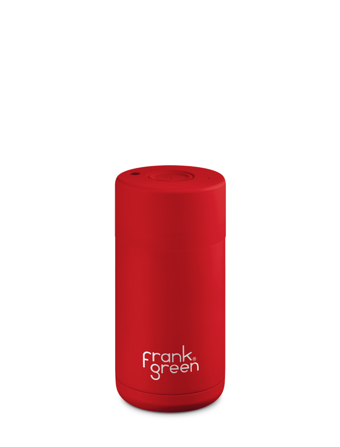 Ceramic Reusable Cup 12oz | Atomic Red