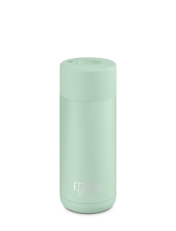Ceramic Reusable Cup 16oz | Mint Green