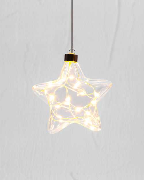 Hanging Glass Light | Star