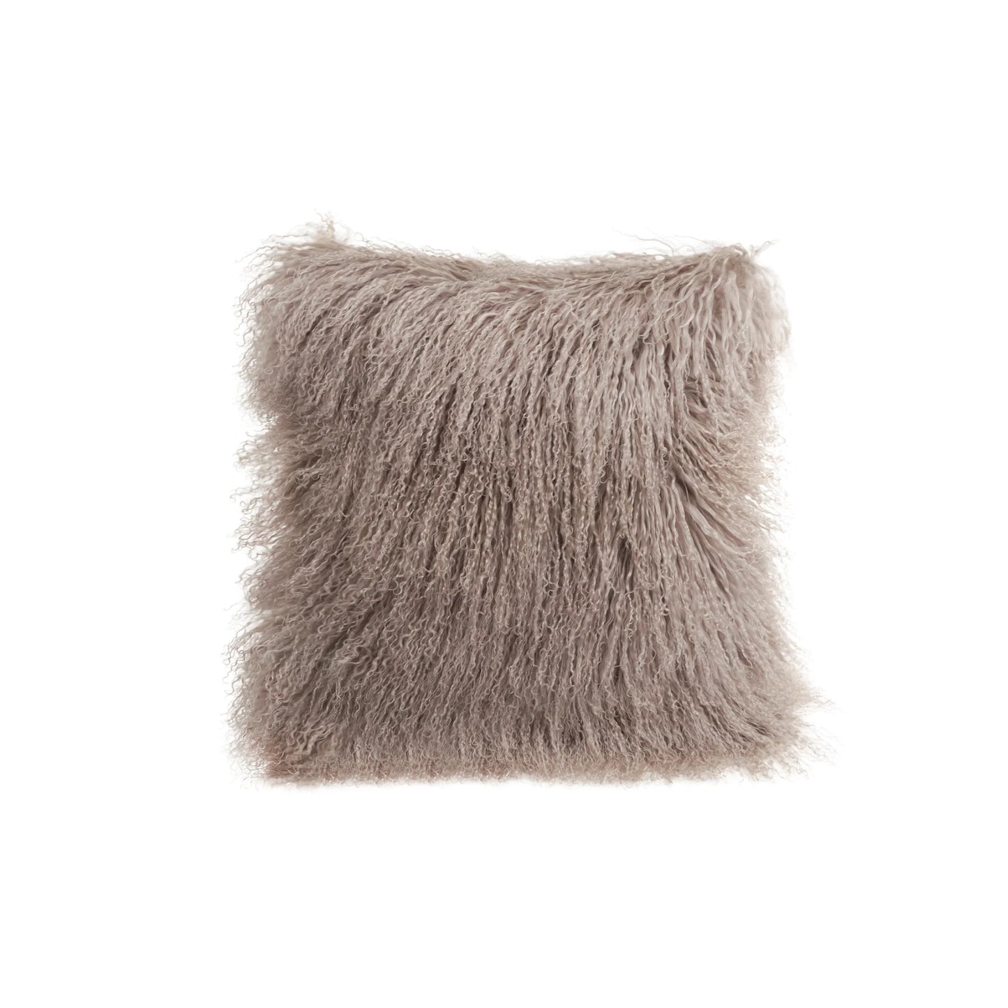 Tibetan Sheepskin Cushion • Birch