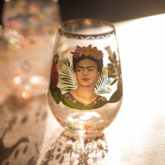 La La Land - Tribute Artist Frida Set of 2 - Glass Tumblers