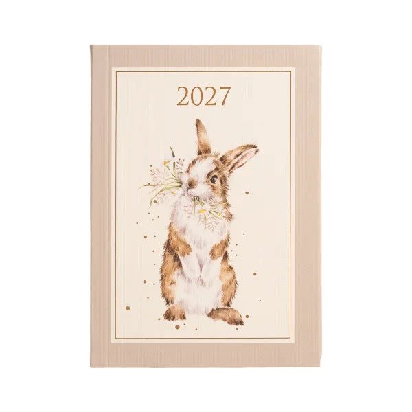 2027 Wrendale Bunny Flexi Diary