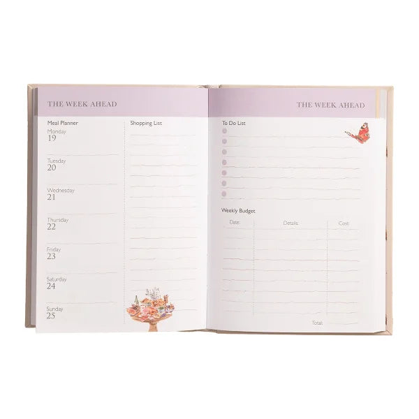 2027 Wrendale Bunny Flexi Diary