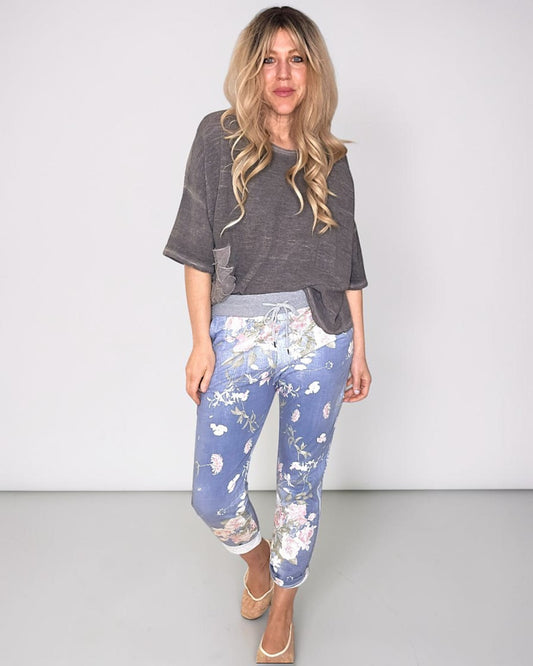 Light Denim Potpourri Jogger