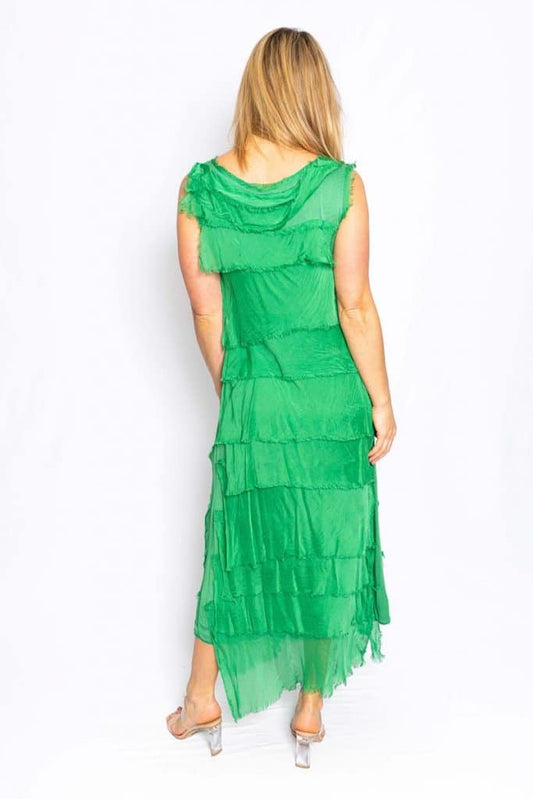 Natalia Maxi Dress | Apple Green
