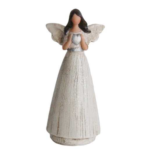 Sash Dress Angel – Holding Heart