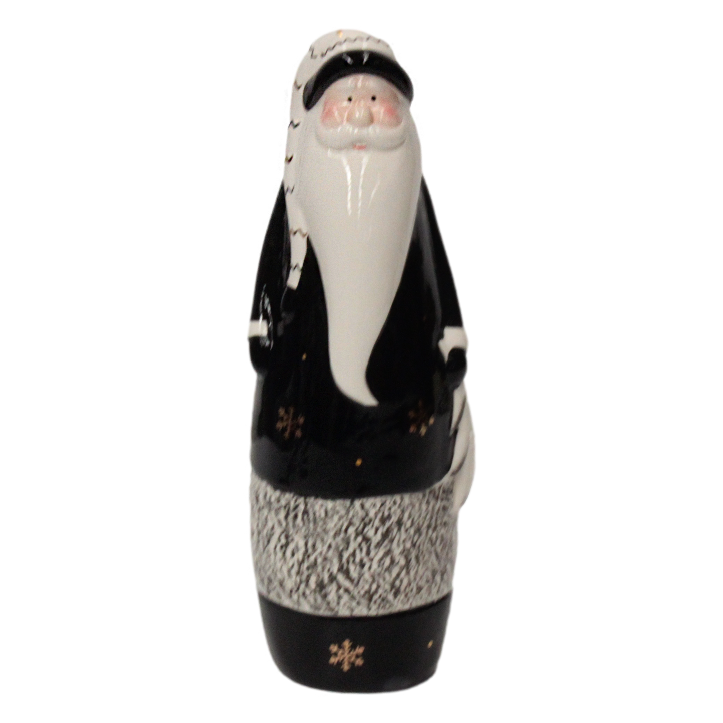 Santa – Black & Gold 23cm