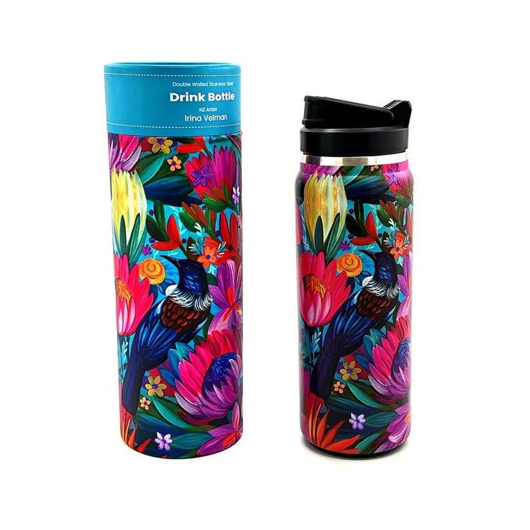 Drink Bottle -Pink Tui