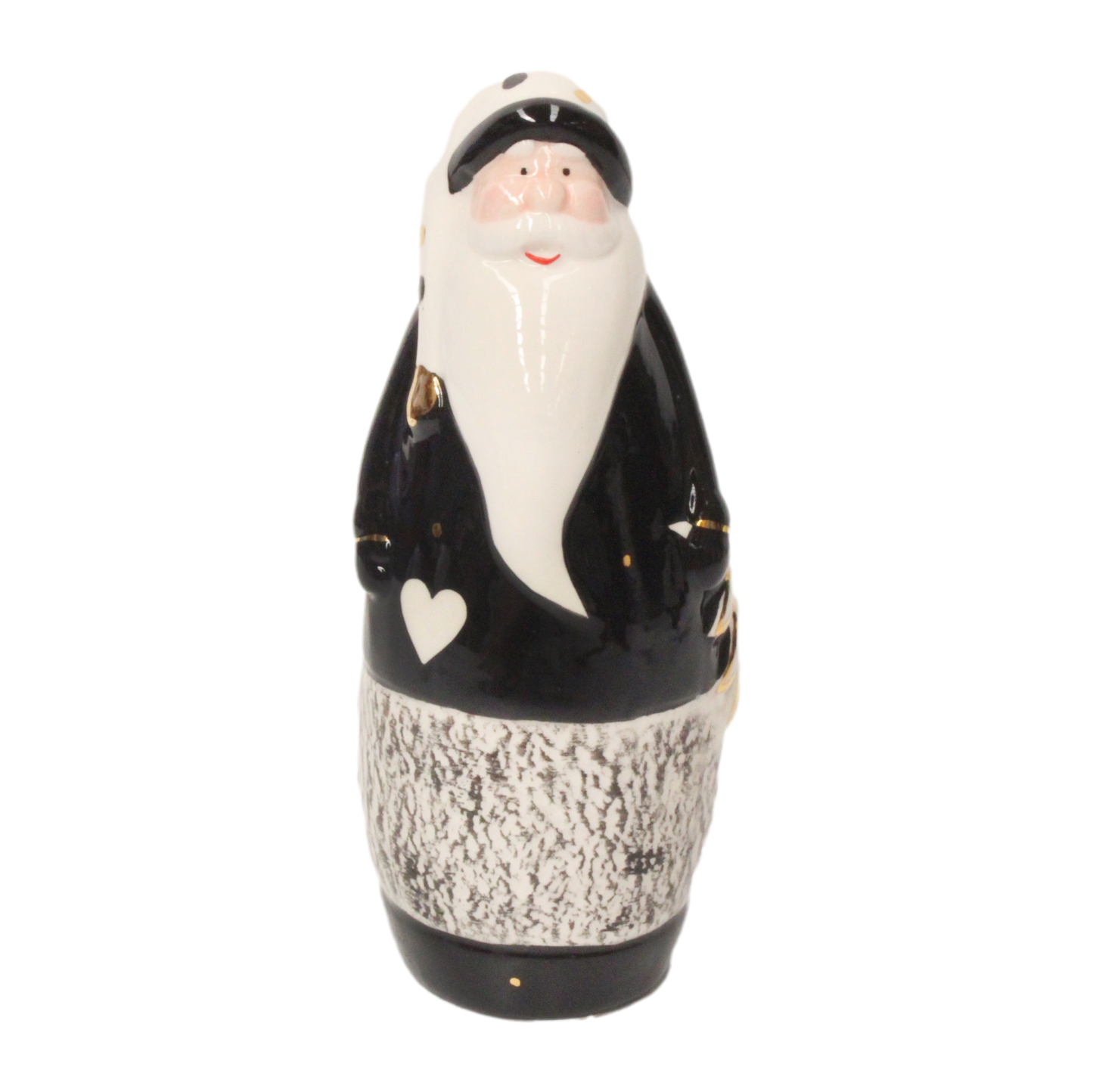 Santa – Black and White 12cm