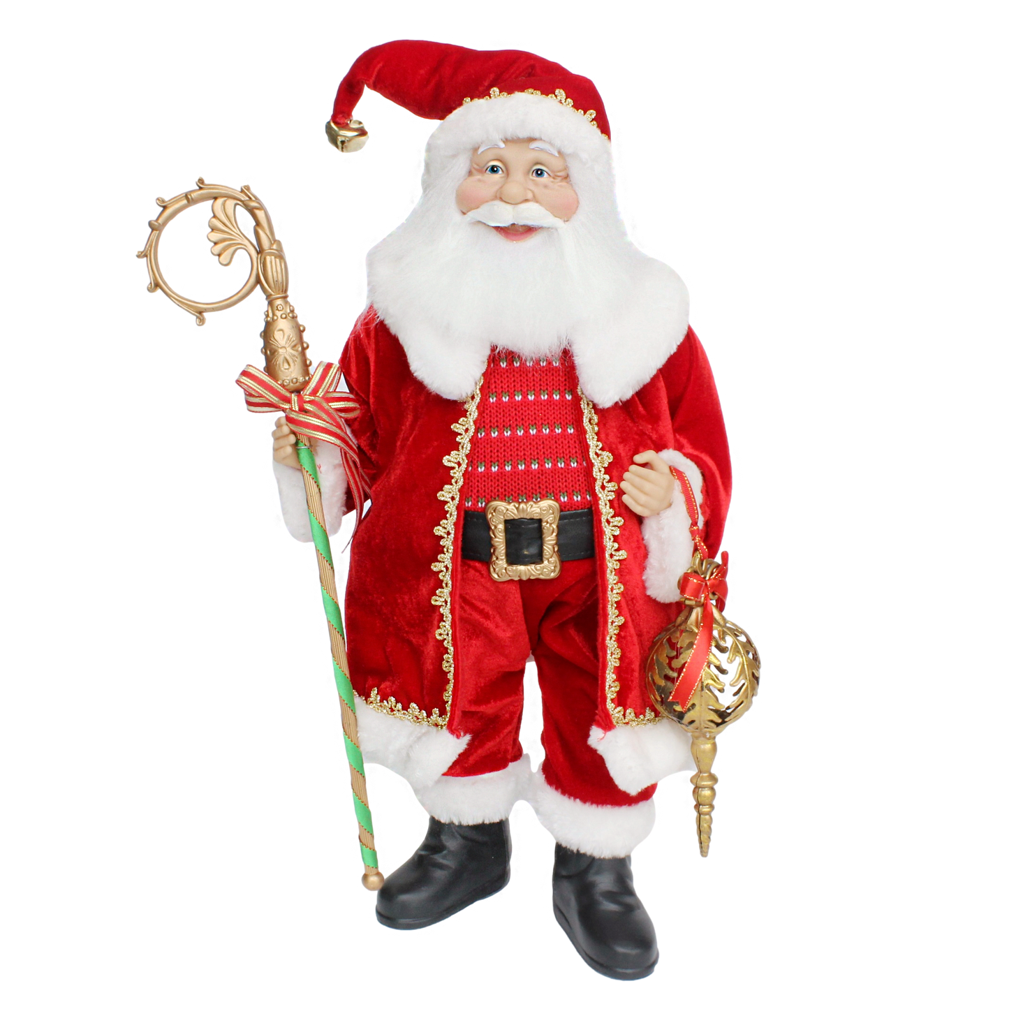 Santa Red Jacket & Staff