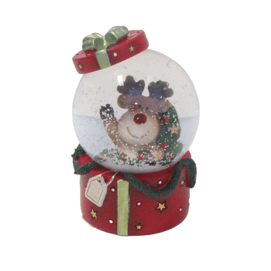 Waterball with Reindeer hiding