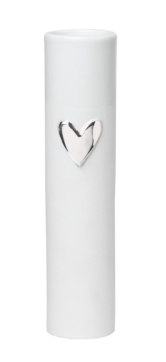 Räder - Silver Heart - Porcelain Vase