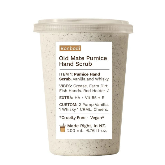 OLD MATE PUMICE HAND SCRUB: Whisky + Vanilla