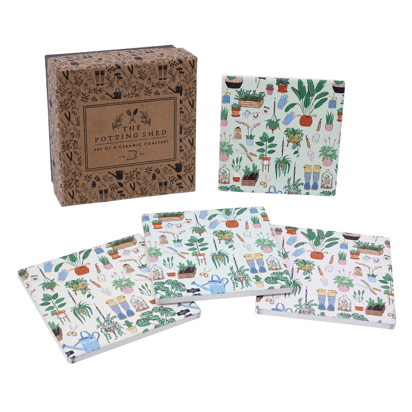 Potting Shed S/4 Coasters