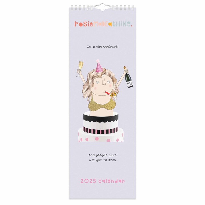 2025 Rosie Made a Thing Slim Calendar
