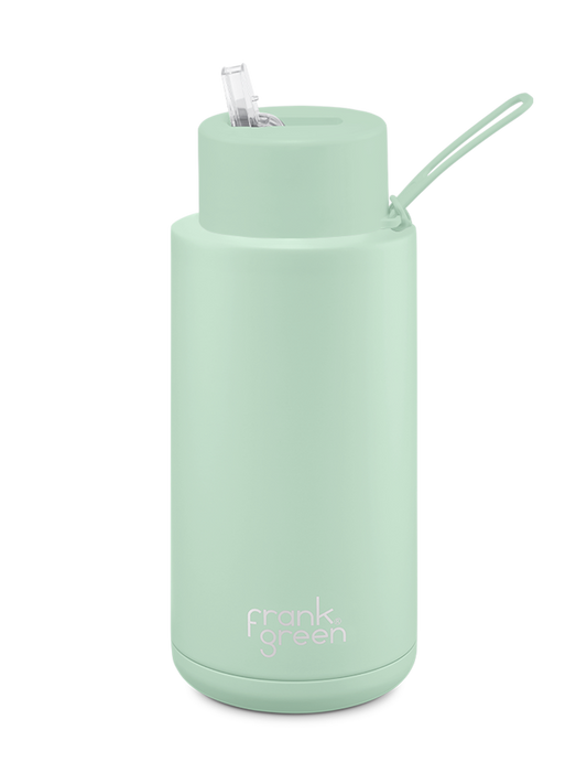 Ceramic Reusable Bottle 1 litre | Mint Gelato