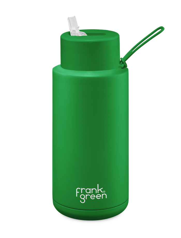 Limited Edition Ceramic Reusable Bottle - 34oz | Evergreen