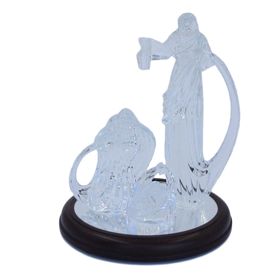 Acrylic Lit Nativity